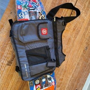 Element Charcoal Messenger Bag